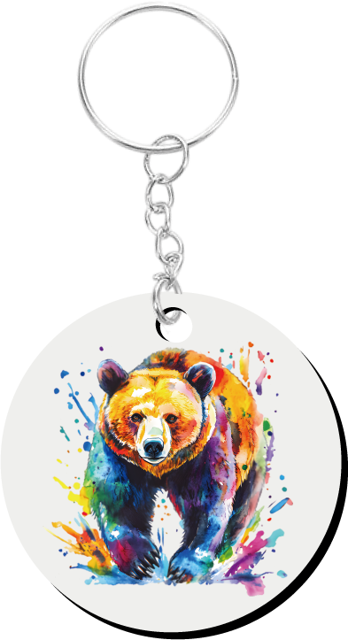 くま（レインボー）