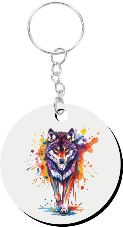 オオカミ（レインボー）