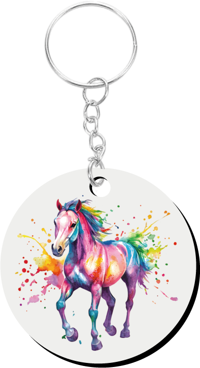 うま（レインボー）