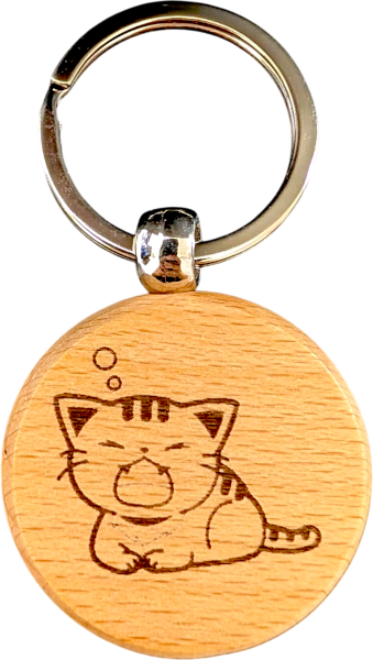 ねこ（あくび）